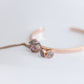 Pink Opal Copper Necklace